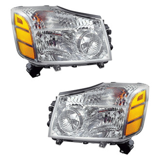 Replace® - Driver and Passenger Side Replacement Headlight Set (Value Line)