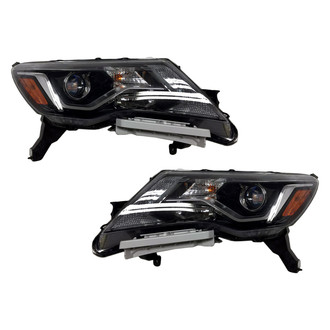 Replace® - Driver and Passenger Side Replacement Headlight Set (CAPA Certified)