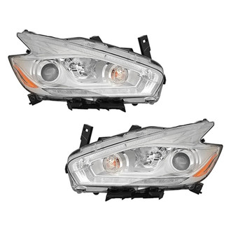 Replace® - Driver and Passenger Side Replacement Headlight Set (CAPA Certified)