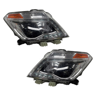 Replace® - Driver and Passenger Side Replacement Headlight Set (Standard Line)