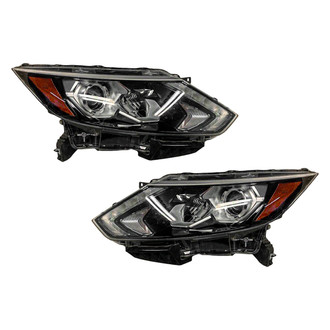 Replace® - Driver and Passenger Side Replacement Headlight Set (Standard Line)