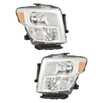 Replace® - Brand New OE Driver and Passenger Side Replacement Headlight Set