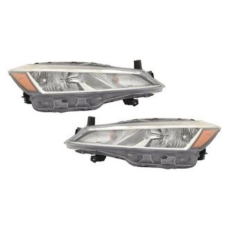 Replace® - Driver and Passenger Side Replacement Headlight Set (CAPA Certified)