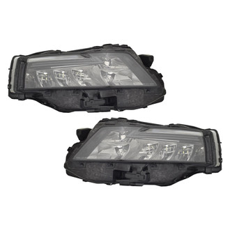 Replace® - Driver and Passenger Side Lower Replacement Headlight Set (CAPA Certified)