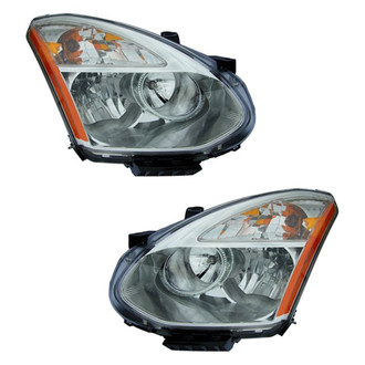 Replace® - Driver and Passenger Side Replacement Headlight Set Lens and Housing (Value Line)