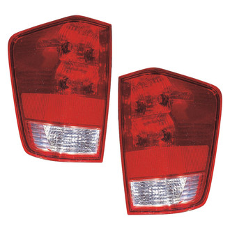 Replace® - Driver and Passenger Side Outer Replacement Tail Lights (CAPA Certified)
