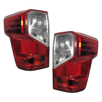 Replace® - Driver and Passenger Side Replacement Tail Lights (Standard Line)