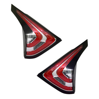 Replace® - Driver and Passenger Side Inner Replacement Tail Lights (Standard Line)
