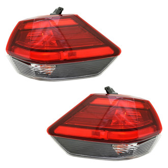 Replace® - Brand New OE Driver and Passenger Side Outer Replacement Tail Lights