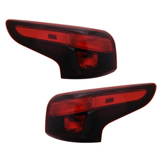 Replace® - Driver and Passenger Side Outer Replacement Tail Lights (CAPA Certified)