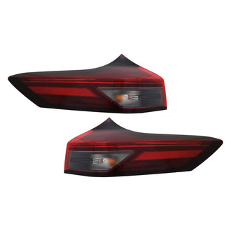 Replace® - Brand New OE Driver and Passenger Side Outer Replacement Tail Lights