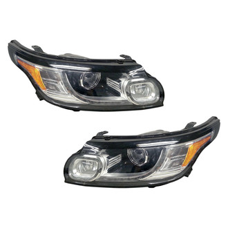Replace® - Driver and Passenger Side Replacement Headlight Set (Standard Line)