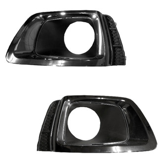Replace® - Front Driver and Passenger Side Fog Light Bezel Set (Standard Line)
