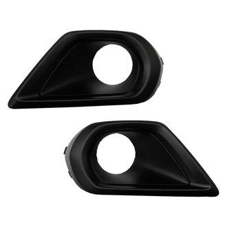 Replace® - Front Driver and Passenger Side Fog Light Bezel Set (Standard Line)