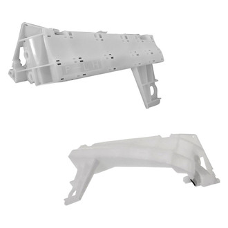 Replace® - Rear Inner Driver and Passenger Side Bumper Cover Stiffener Bracket Set (Standard Line)