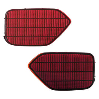 Replace® - Rear Driver and Passenger Side Bumper Reflector Set (Standard Line)