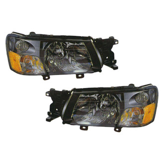 Replace® - Driver and Passenger Side Replacement Headlight Set (Standard Line)
