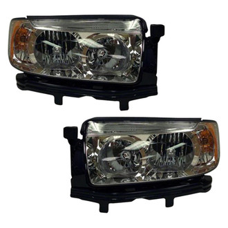 Replace® - Driver and Passenger Side Replacement Headlight Set (CAPA Certified)