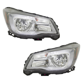 Replace® - Driver and Passenger Side Replacement Headlight Set (Standard Line)
