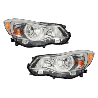 Replace® - Driver and Passenger Side Replacement Headlight Set (CAPA Certified)