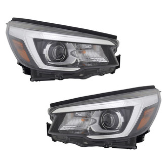 Replace® - Driver and Passenger Side Replacement Headlight Set (CAPA Certified)