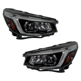 Replace® - Driver and Passenger Side Replacement Headlight Set (Standard Line)