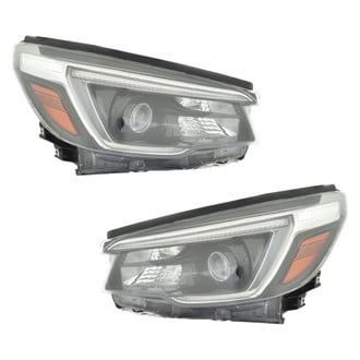 Replace® - Driver and Passenger Side Replacement Headlight Set (Standard Line)