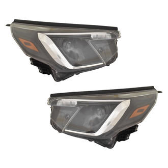 Replace® - Driver and Passenger Side Replacement Headlight Set (Standard Line)