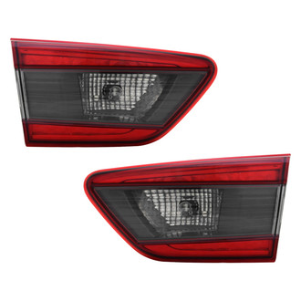 Replace® - Driver and Passenger Side Inner Replacement Tail Lights (CAPA Certified)