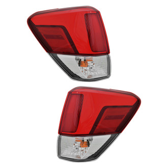 Replace® - Driver and Passenger Side Outer Replacement Tail Lights (CAPA Certified)