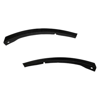 Replace® - Front Outer Driver and Passenger Side Bumper Cover Wheel Molding Extension Set (CAPA Certified)