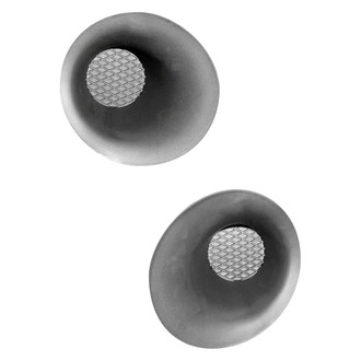 Replace® - Front Driver and Passenger Side Fog Light Cover Set (CAPA Certified)