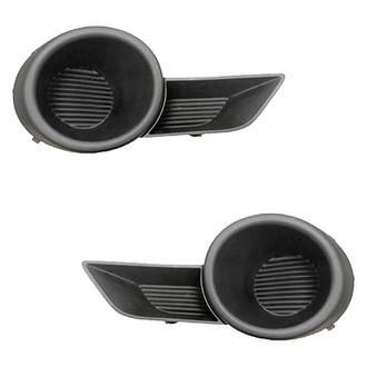 Replace® - Front Driver and Passenger Side Fog Light Cover Set (Standard Line)