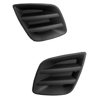 Replace® - Front Driver and Passenger Side Fog Light Cover Set (CAPA Certified)