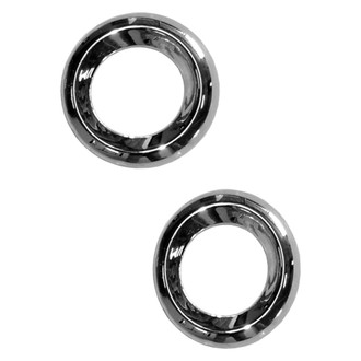 Replace® - Front Driver and Passenger Side Fog Light Trim Set (Standard Line)