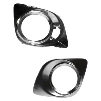 Replace® - Front Driver and Passenger Side Fog Light Bezel Set (Standard Line)