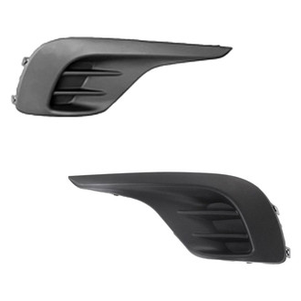 Replace® - Front Driver and Passenger Side Fog Light Cover Set (Standard Line)