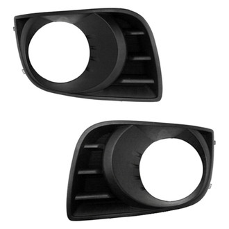 Replace® - Front Driver and Passenger Side Fog Light Bezel Set (Standard Line)