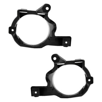 Replace® - Front Driver and Passenger Side Fog Light Bezel Set (Standard Line)