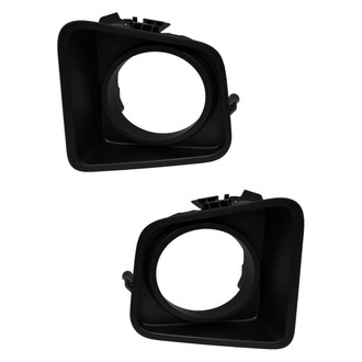 Replace® - Front Driver and Passenger Side Fog Light Bezel Set (Standard Line)