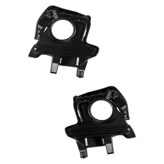Replace® - Front Driver and Passenger Side Fog Light Bezel Set (Standard Line)