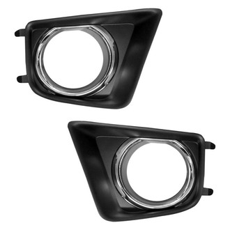 Replace® - Front Driver and Passenger Side Fog Light Bezel Set (Standard Line)