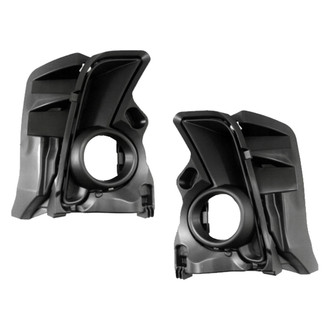 Replace® - Front Driver and Passenger Side Fog Light Bezel Set (CAPA Certified)