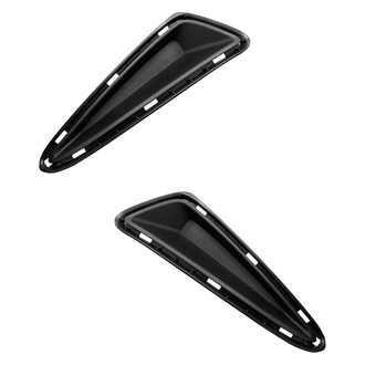 Replace® - Front Outer Driver and Passenger Side Fog Light Cover Set (CAPA Certified)