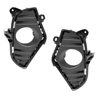 Replace® - Front Driver and Passenger Side Fog Light Bezel Set (Standard Line)
