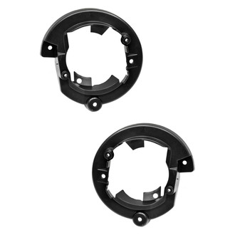 Replace® - Front Inner Driver and Passenger Side Fog Light Bezel Ring Set (Standard Line)