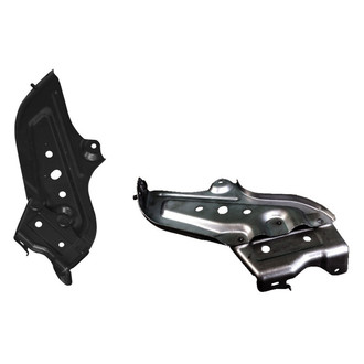 Replace® - Front Driver and Passenger Side Bumper Cover Bracket Set (CAPA Certified)