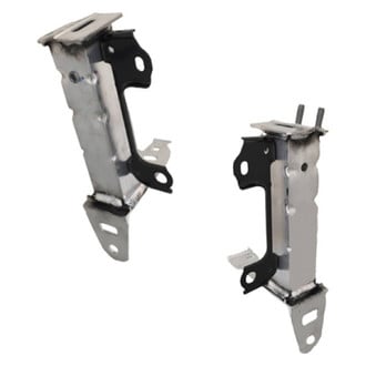 Replace® - Front Lower Driver and Passenger Side Bumper Support Bracket Set (CAPA Certified)