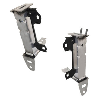 Replace® - Front Lower Driver and Passenger Side Bumper Support Bracket Set (Diamond Standard Line)