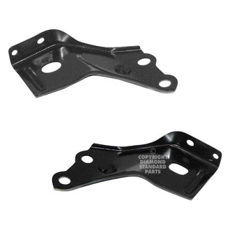 Replace® - Front Outer Driver and Passenger Side Bumper Mounting Bracket Set (CAPA Certified)